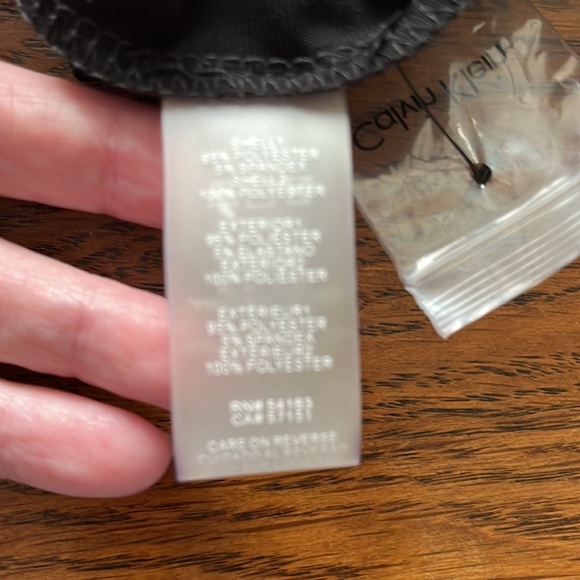 NWT Calvin Klein fancy black blouse - Picture 8 of 10